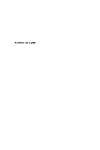 PHARMACEUTICAL CRYSTALS : science and engineering. (PDF Instant Download)