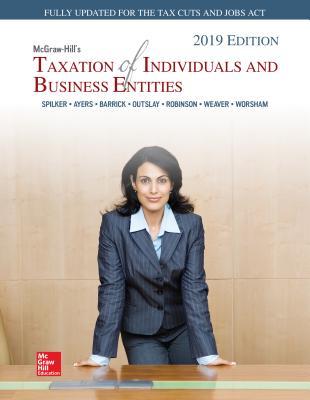 McGraw-Hill’s Taxation of Individuals and Business Entities 2019 Edition (PDF Instant Download)