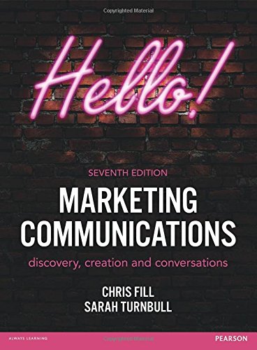 Marketing Communications: discovery, creation and conversations (PDF Instant Download)