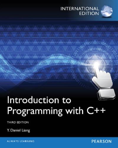 Introduction To Programming With C++ 3Rd Edition (PDF Instant Download)