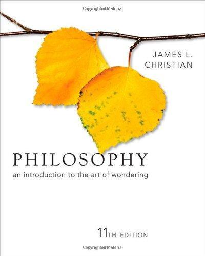 Philosophy An Introduction To The Art Of Wondering (PDF Instant Download)