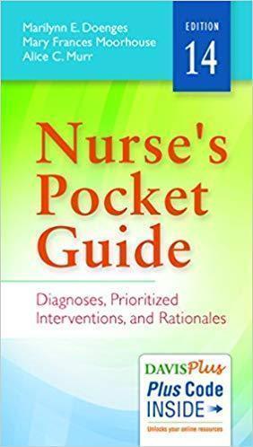 Nurses Pocket Guide Diagnoses Prioritized Interventions And Rationales 14Th Edition (PDF Instant Download)