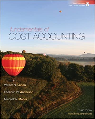 Fundamentals Of Cost Accounting 3Rd Edition (PDF Instant Download)