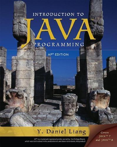 Introduction To Java Programming Ap Version (PDF Instant Download)