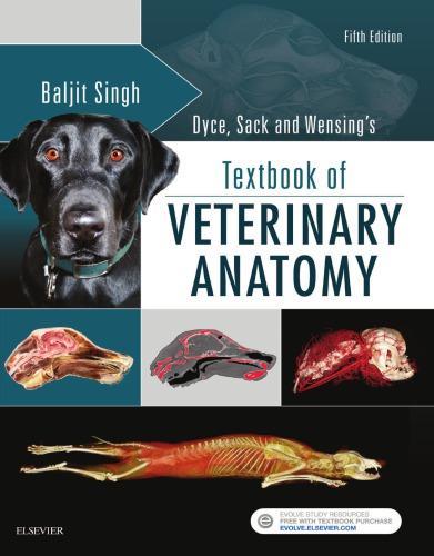 Dyce Sack And Wensings Textbook Of Veterinary Anatomy 5Th Edition (PDF Instant Download)