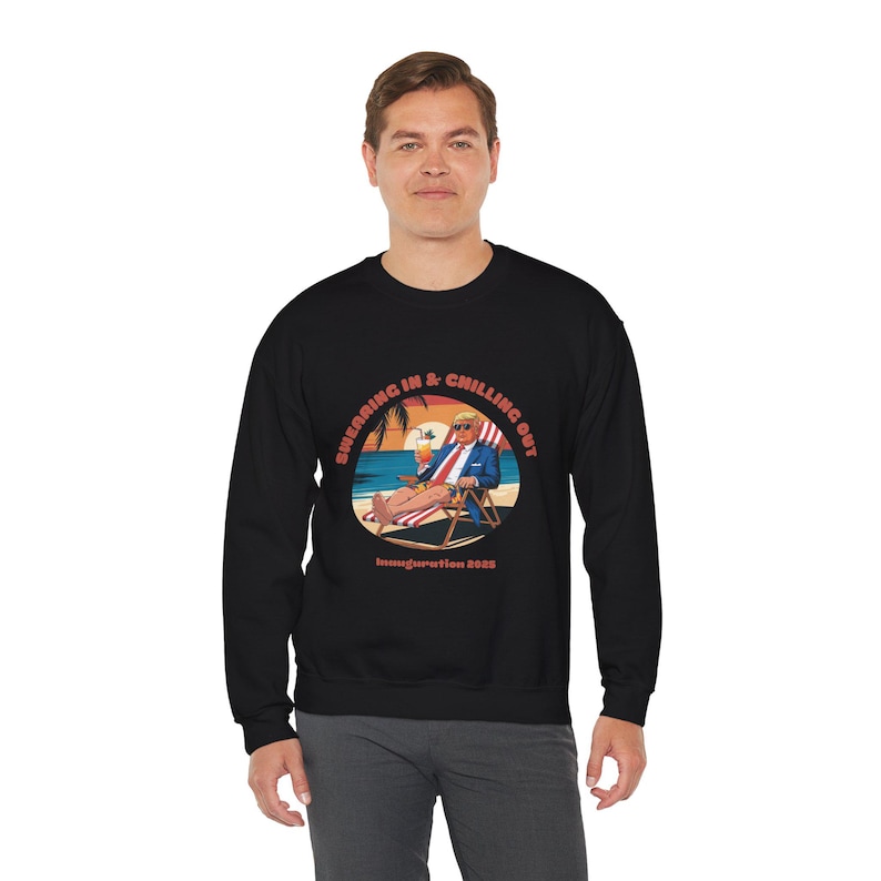 Swearing In & Chilling Out Inauguration Day T-Shirt, January 20 2025, Trump Inauguration Celebration Shirt, 47 President, Donald Trump Shirt For Men And Women