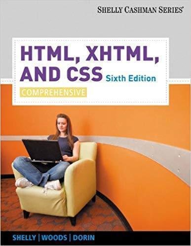 Html Xhtml And Css Comprehensive Skills Assessment Manager Sam Office 2010 6Th Edition (PDF Instant Download)