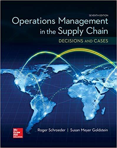 Operations Management In The Supply Chain 7Th Edition (PDF Instant Download)