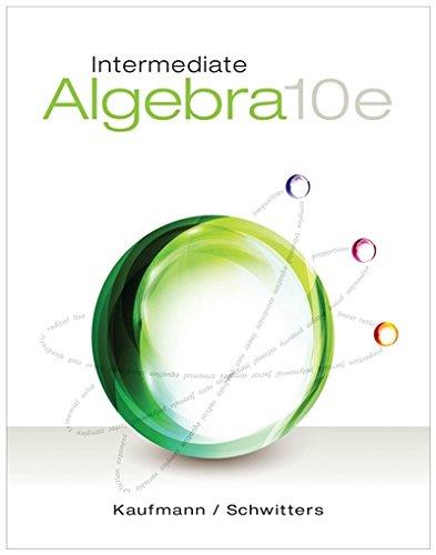 Intermediate Algebra 10Th Edition (PDF Instant Download)