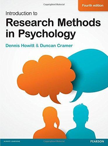 Introduction To Research Methods In Psychology 4Th Edition (PDF Instant Download)