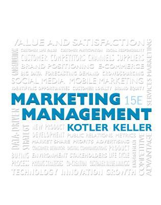 Marketing Management 15Th Edition (PDF Instant Download)
