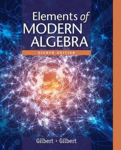 Elements Of Modern Algebra 8Th Edition (PDF Instant Download)