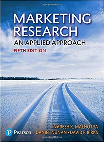 Marketing Research 5th by Naresh Malhotra (PDF Instant Download)