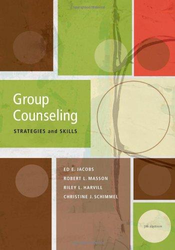 Group Counseling Strategies And Skills Seventh 7Th Edition (PDF Instant Download)
