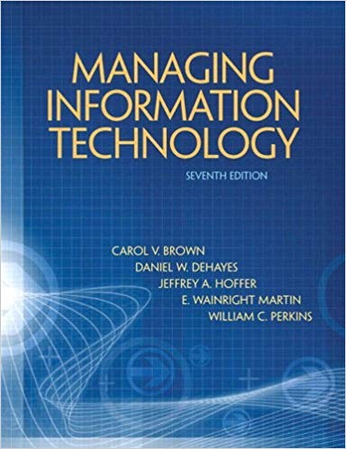Managing Information Technology: What Managers Need to Know 7th Edition (PDF Instant Download)