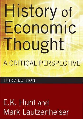 History Of Economic Thought A Critical Perspective 3Rd Edition (PDF Instant Download)