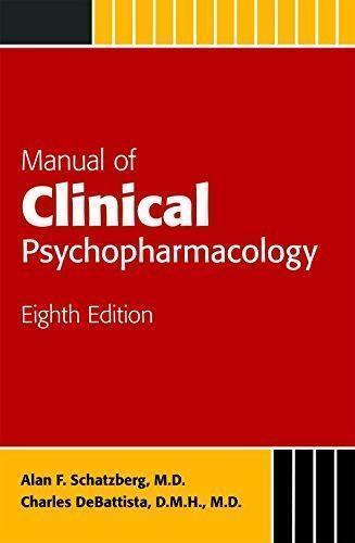 Manual Of Clinical Psychopharmacology 8Th Edition (PDF Instant Download)