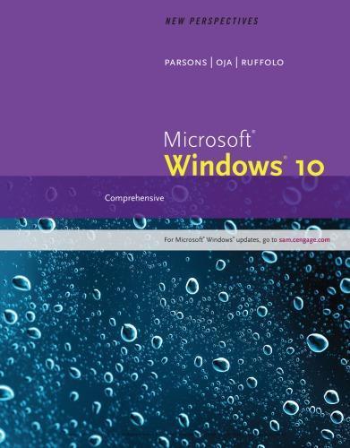 New Perspectives Microsoft Windows 10 Comprehensive (PDF Instant Download)