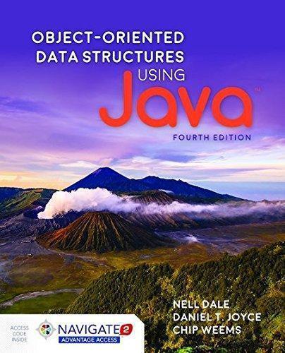 Object Oriented Data Structures Using Java 4Th Edition (PDF Instant Download)