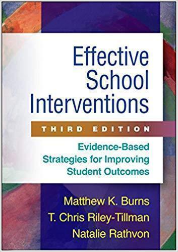 Effective School Interventions Third Evidence Based Strategies For Improving Student Outcomes 3Rd Edition (PDF Instant Download)