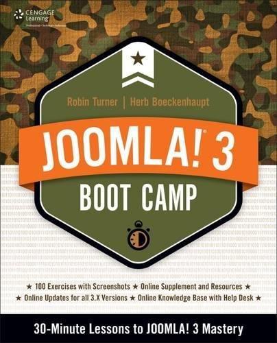 Joomla 3 Boot Camp 30 Minute Lessons To Joomla 3 Mastery (PDF Instant Download)