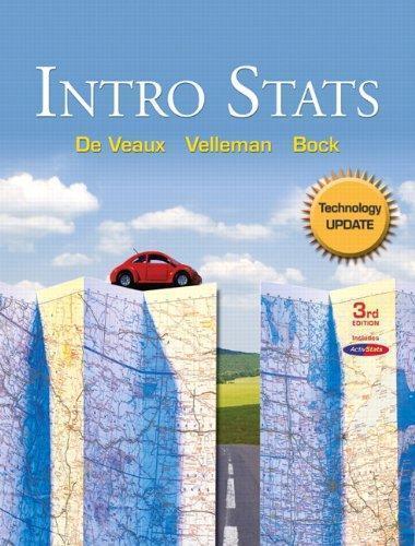 Intro Stats Technology Update 3Rd Edition (PDF Instant Download)