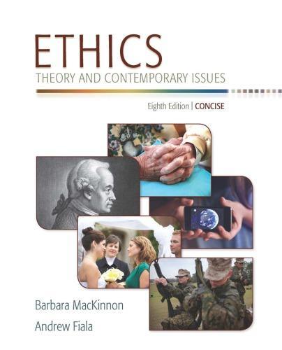 Ethics Theory And Contemporary Issues Concise 8Th Edition (PDF Instant Download)