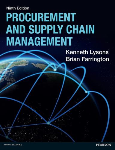 Procurement And Supply Chain Management 9Th Edition (PDF Instant Download)