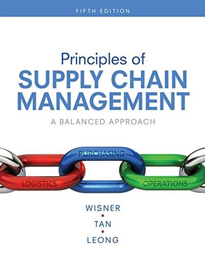 Principles Of Supply Chain Management A Balanced Approach 5Th Edition (PDF Instant Download)