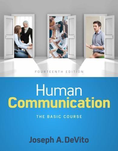 Human Communication The Basic Course 14Th Edition (PDF Instant Download)