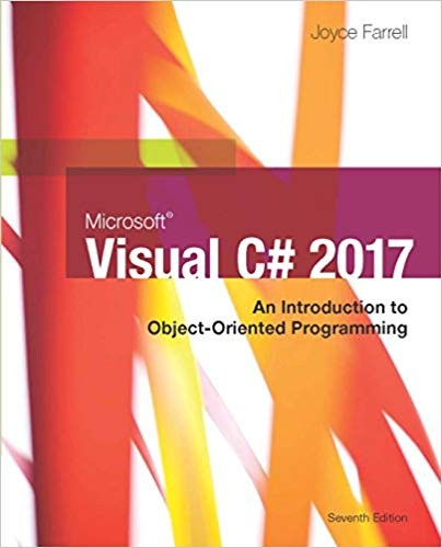Microsoft Visual C#: An Introduction to Object-Oriented Programming 7th Edition (PDF Instant Download)