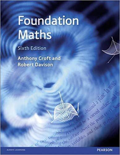 Foundation Math 6Th Edition (PDF Instant Download)