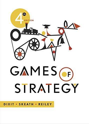 Games Of Strategy 4Th Edition (PDF Instant Download)