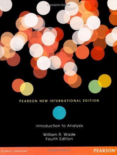 Introduction To Analysis 4Th Edition (PDF Instant Download)