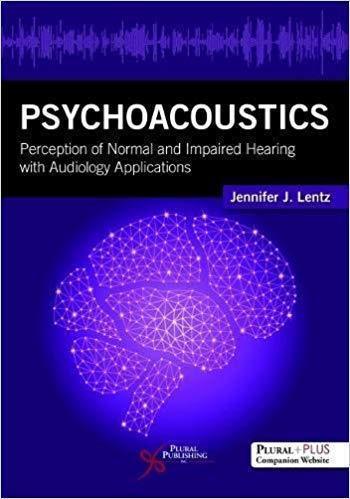 Psychoacoustics Perception Of Normal And Impaired Hearing With Audiology Applications (PDF Instant Download)