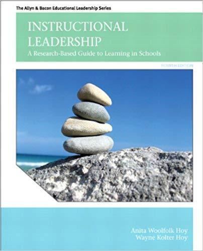 Instructional Leadership A Research Based Guide To Learning In Schools 4Th Edition (PDF Instant Download)