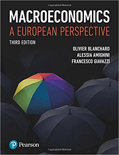 Macroeconomics A European Perspective 3th by Olivier (PDF Instant Download)