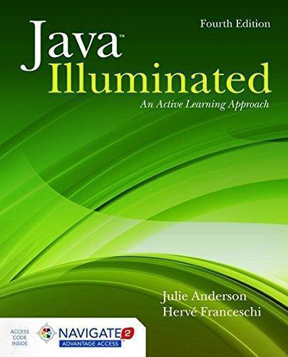 Java Illuminated An Active Learning Approach 4Th Edition (PDF Instant Download)