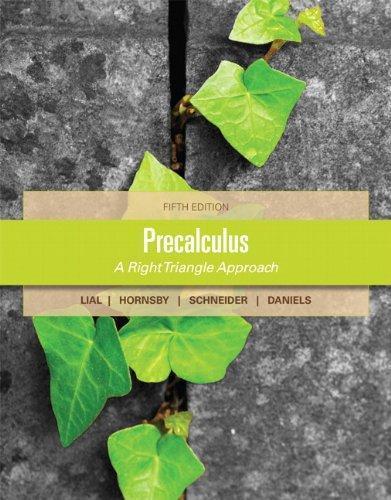 Precalculus 5Th Edition Margaret L Lial (PDF Instant Download)