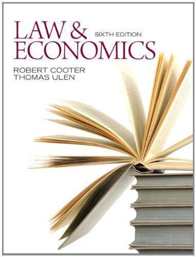 Law And Economics 6Th Edition (PDF Instant Download)