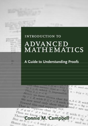 Introduction To Advanced Mathematics A Guide To Understanding Proofs (PDF Instant Download)