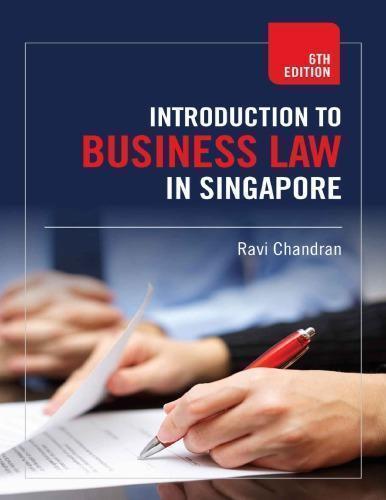 Introduction To Business Law In Singapore 6Th Edition (PDF Instant Download)