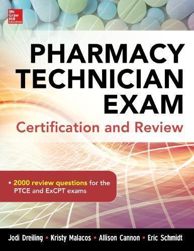 Pharmacy Technician Exam Certification And Review (PDF Instant Download)