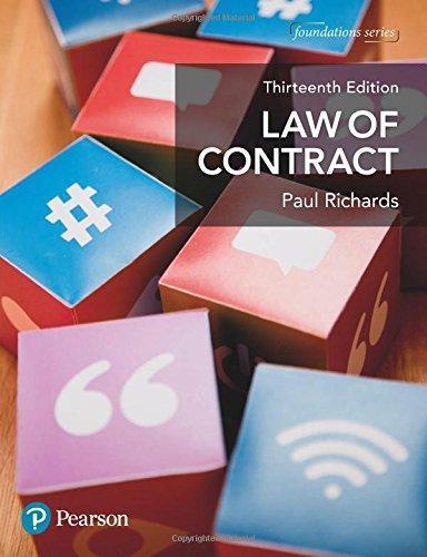 Law Of Contract 13Th Edition (PDF Instant Download)