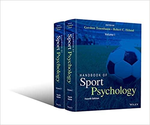 Handbook Of Sport Psychology 2 Volume Set 4Th Edition (PDF Instant Download)