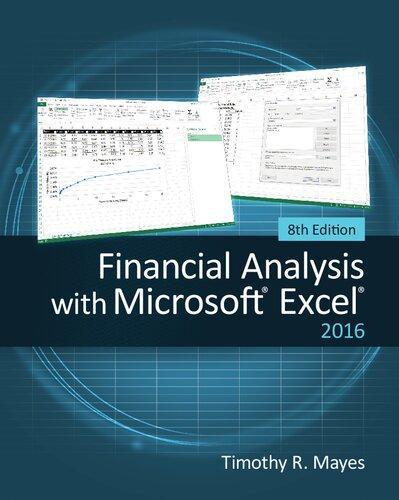 Financial Analysis With Microsoft Excel 8Th Edition (PDF Instant Download)