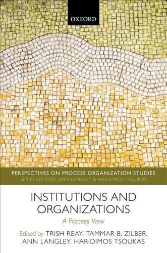 Institutions And Organizations A Process View (PDF Instant Download)