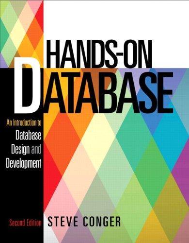 Hands On Database 2Nd Edition (PDF Instant Download)