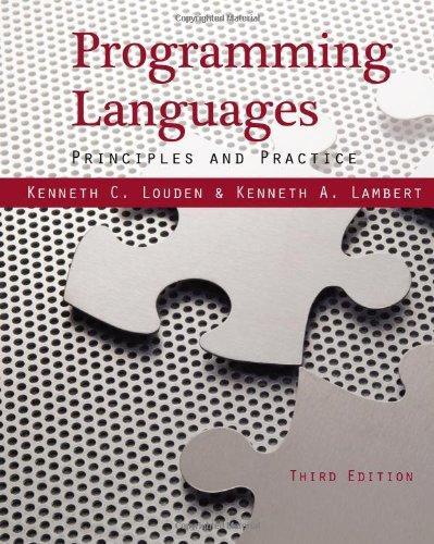 Programming Languages Principles And Practices 3Rd Edition (PDF Instant Download)