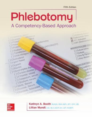 Phlebotomy A Competency Based Approach 5Th Edition (PDF Instant Download)